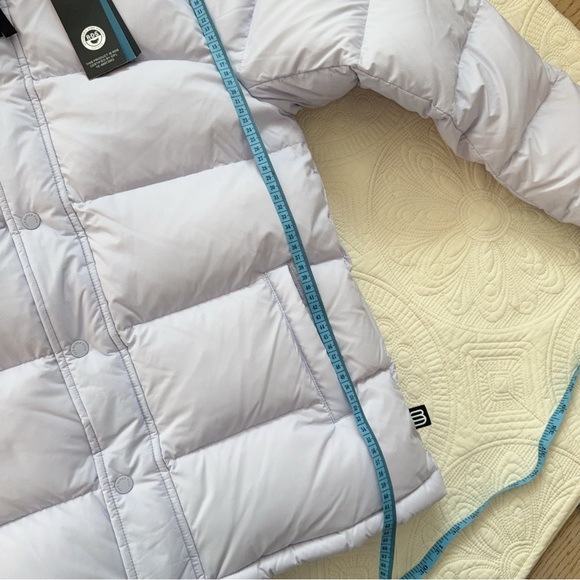 NWT 126464 Aritzia Super puff crystalline lavender XS 800fill - Picture 4 of 4